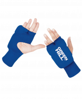 Накладки на кисть эластик HP-6133, хлопок, синий