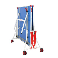 Теннисный стол Outdoor Roller De Luxe Donic 230232-B с сеткой, синий