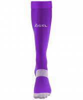 Гетры футбольные JA-006 Essential, фиолетовый/серый