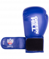 Перчатки боксерские REX BGR-2272F, 10 oz, синий