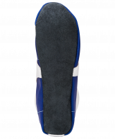 Обувь для самбо SM-0102, кожа, синий