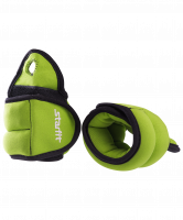 Утяжелители WT-201 для рук "Эргономичные", 0,75 кг, зеленые/черные